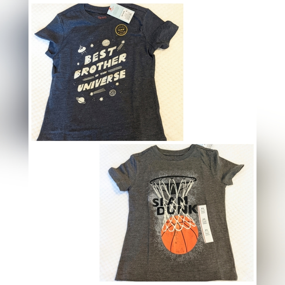 Boy Bundle TShirt Cat & Jack Sz 4-5